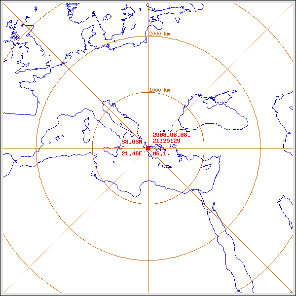 지진/해일 정보