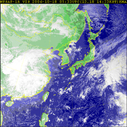 MTSAT-1R�� ������ ���ñ��� ����