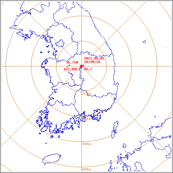 지진/지진해일 발생 위치 설명 이미지