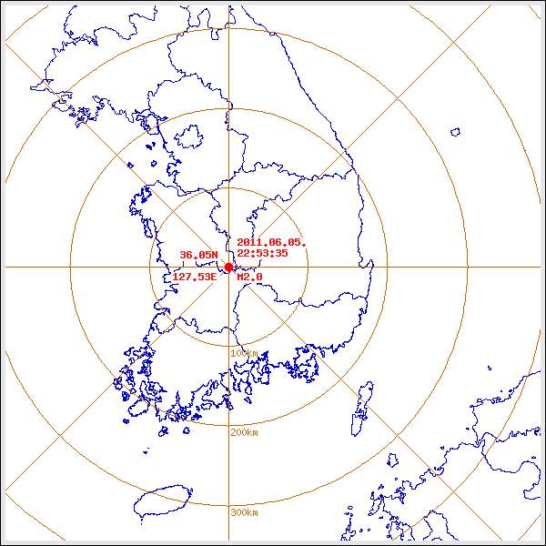 지진/지진해일 발생 위치 설명 이미지