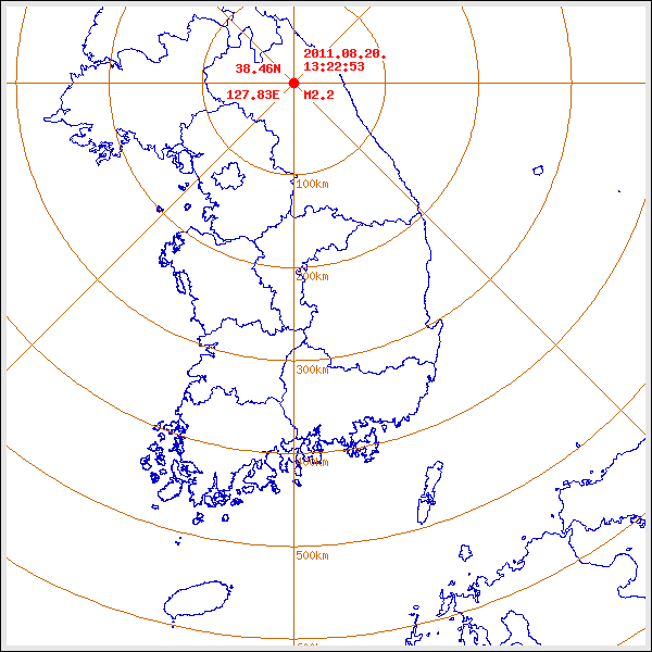 지진/지진해일 발생 위치 설명 이미지