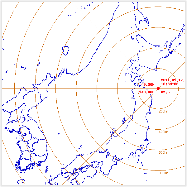 지진/지진해일 발생 위치 설명 이미지