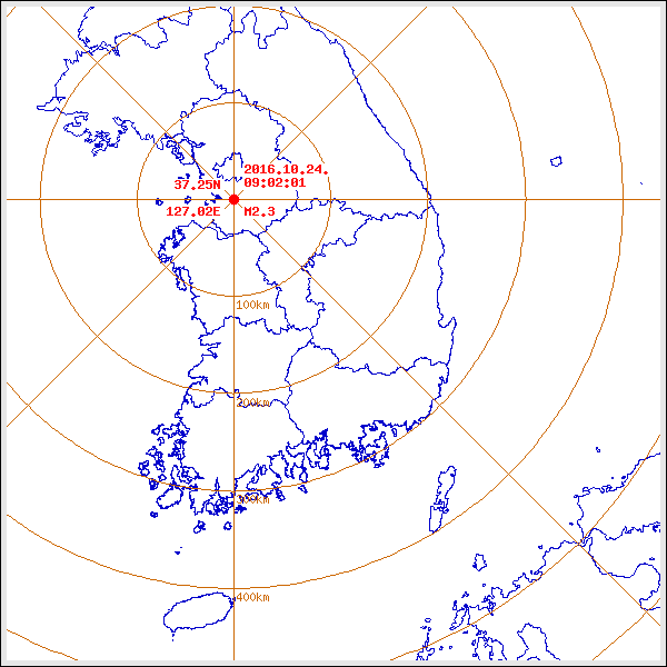 지진/지진해일 발생 위치 설명 이미지