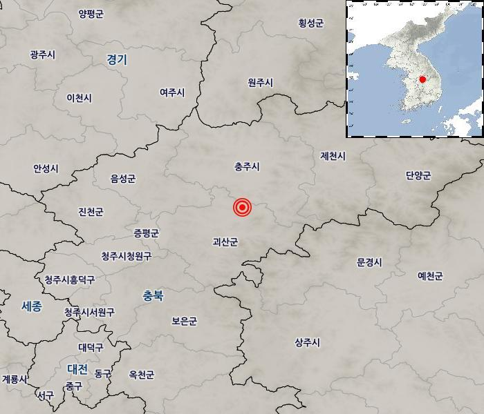 Image of earthquake information