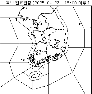 기상특보 현황
