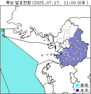 기상특보 현황