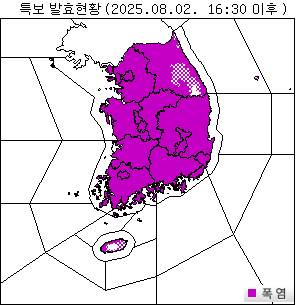 기상특보 현황