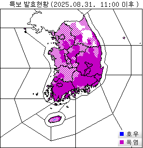 기상특보 현황