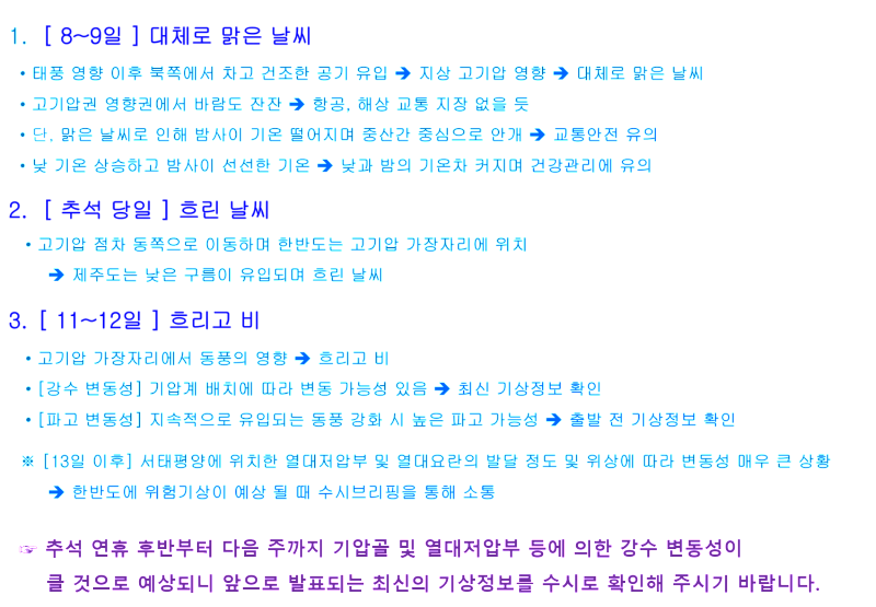 추석연휴 날씨 전망 요약2.PNG