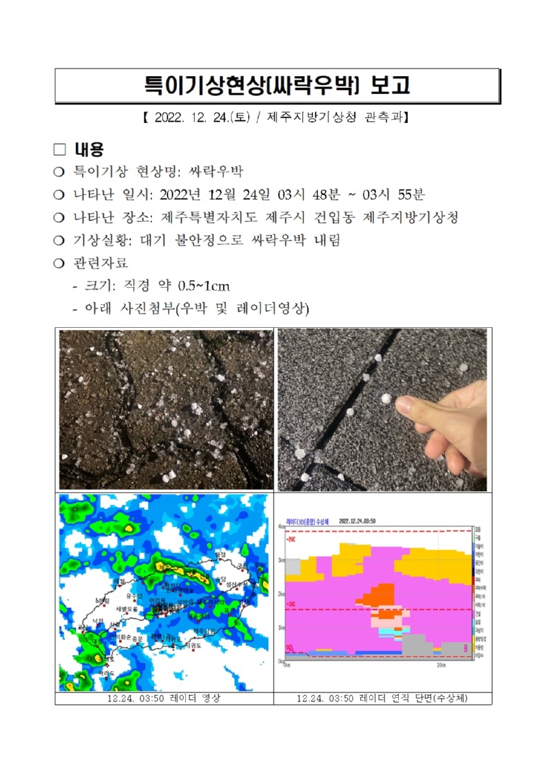 제주 특이기상현상 보고_20221224(싸락우박)001.jpg