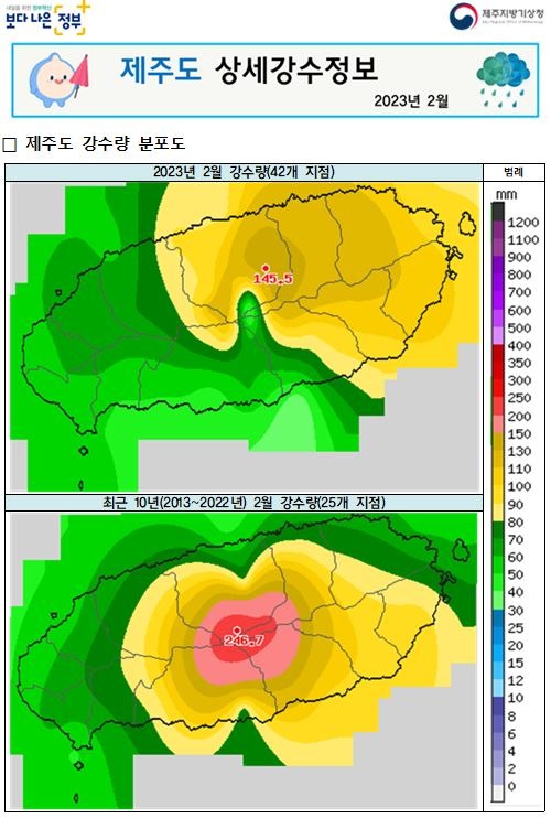 제주도 상세강수정보(2023년 2월).JPG