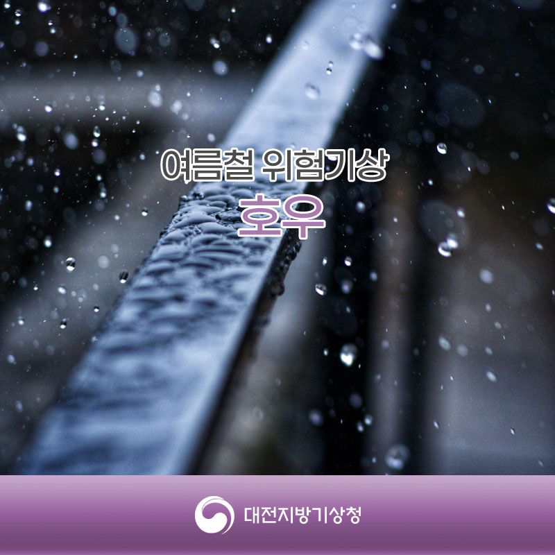 여름철 위험기상 호우
