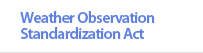 Weather Observation Standardization Act