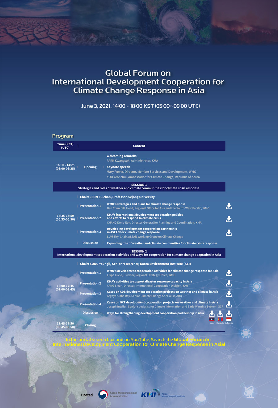 Global Forum on International Development Cooperation for Climate Change Response in Asia