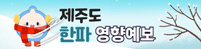 제주도 한파 영향예보