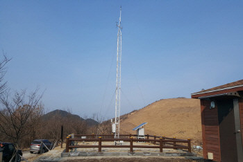 새별오름 관측장소 전경