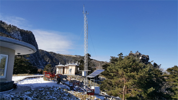 삼각봉 관측장소 전경