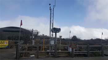 진달래밭 관측장소 전경