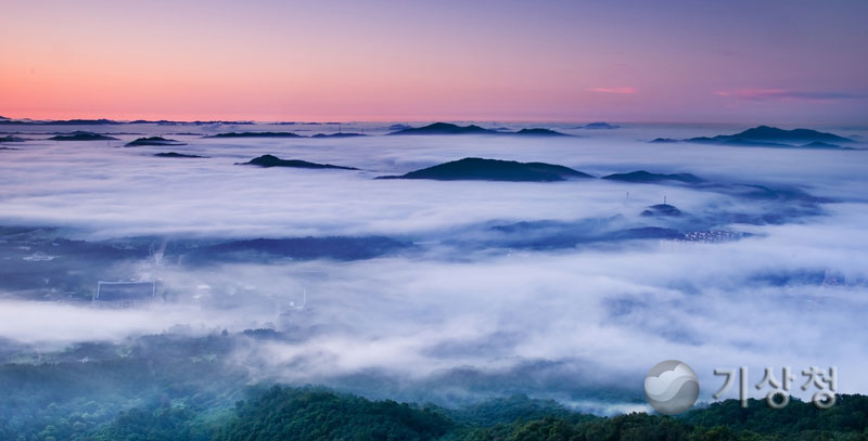 기상청 운해의 바다