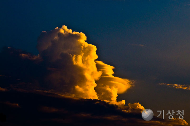 기상청 렌즈 구름