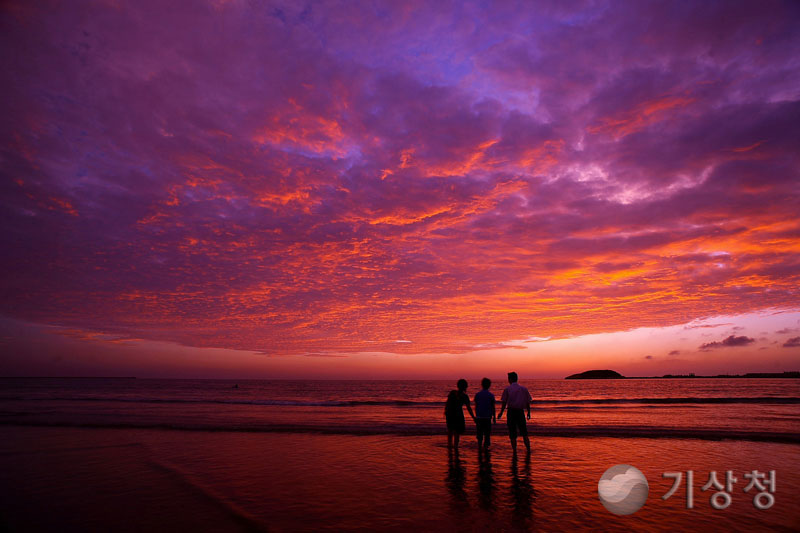기상청 구시포의 여름 (노을)
