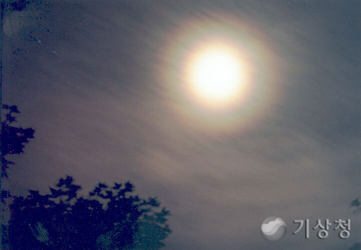 기상청 이중달무리