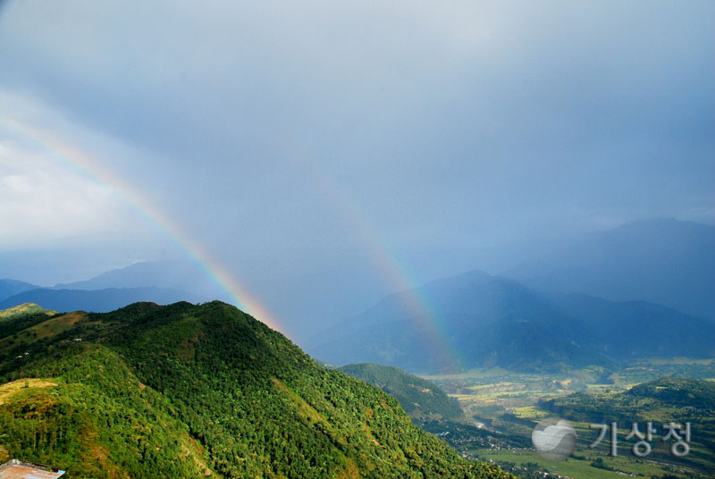 기상청 쌍무지개