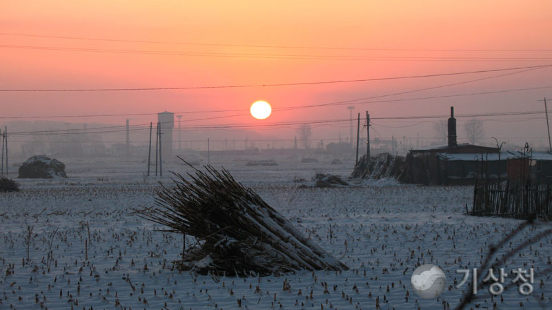 기상청 겨울 일출