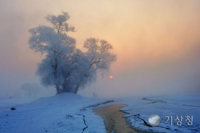 기상청 겨울의 아침