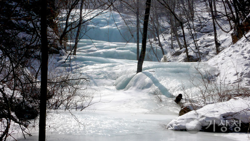 기상청 얼음계곡