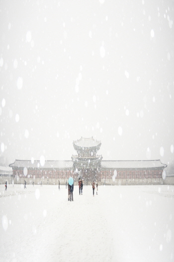 기상청 고궁의 겨울