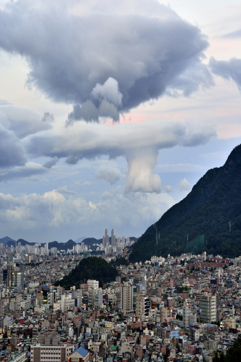 기상청 원자폭탄구름