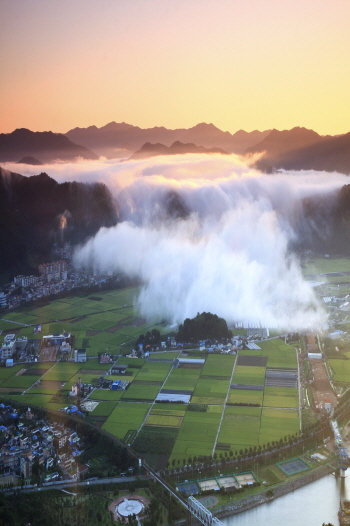 기상청 운해의 내습(來襲)