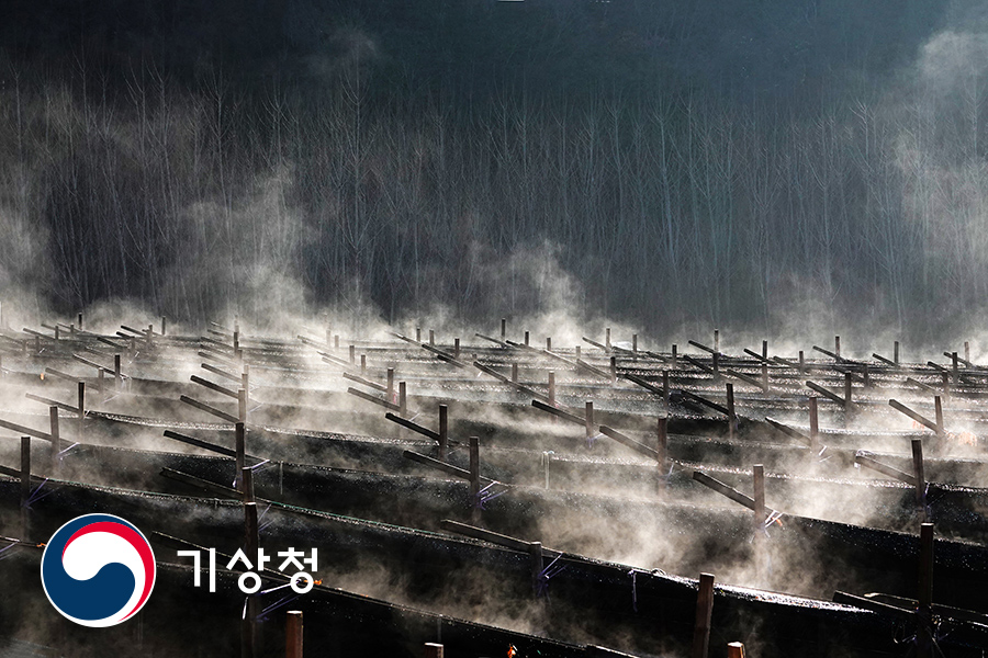 기상청 서리 증발