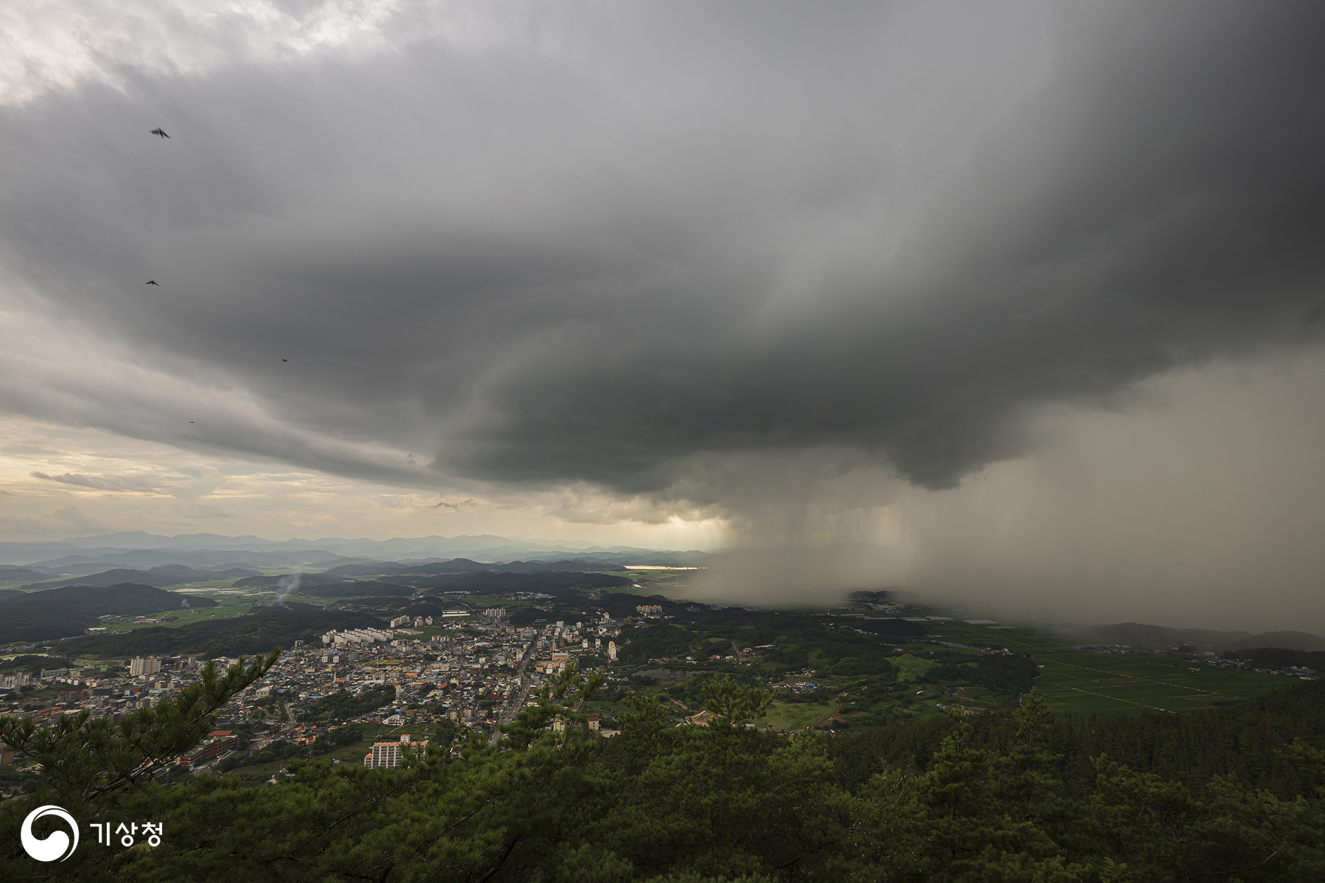 기상청 비 구름의 습격