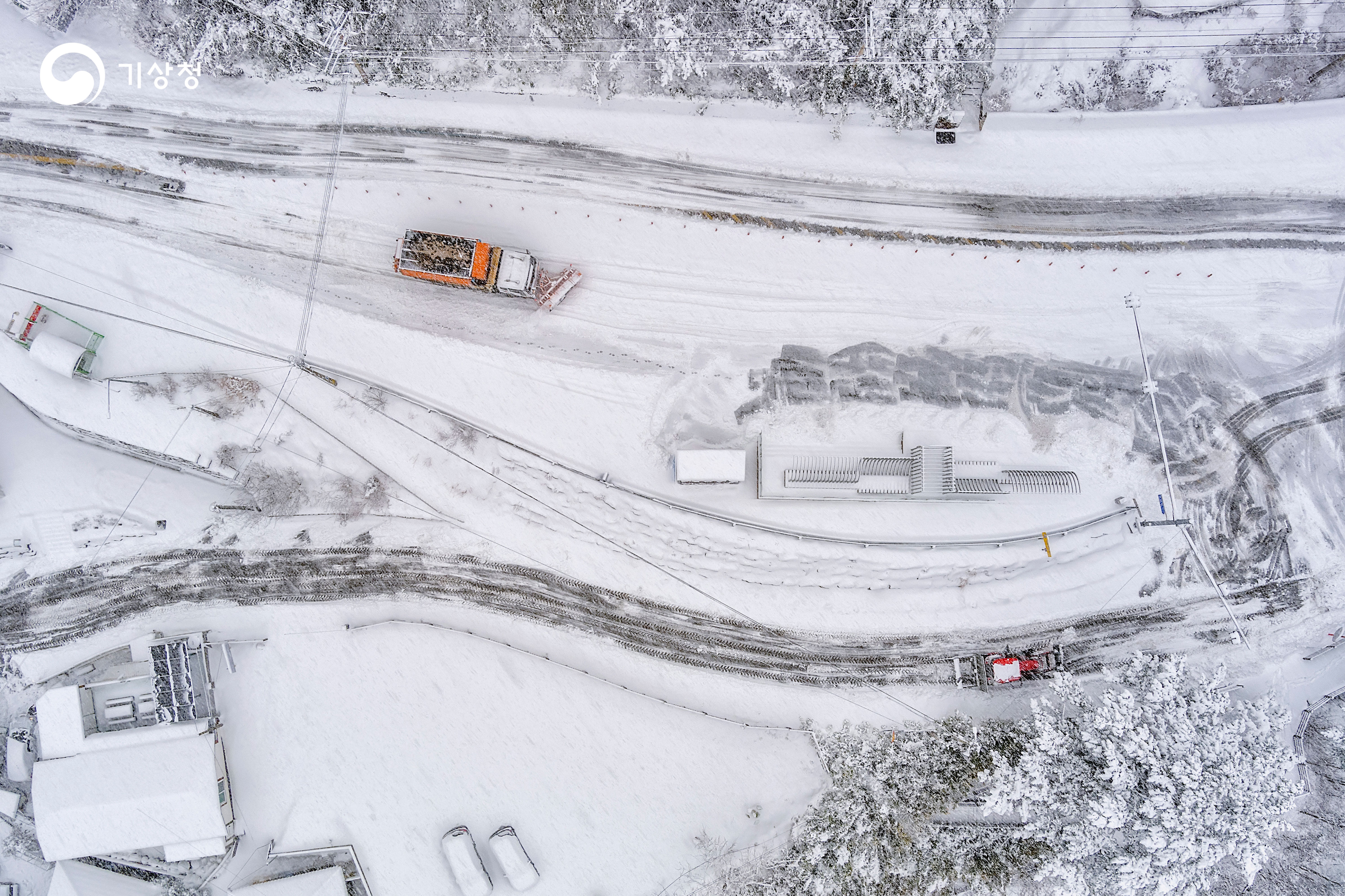 기상청 제설작업