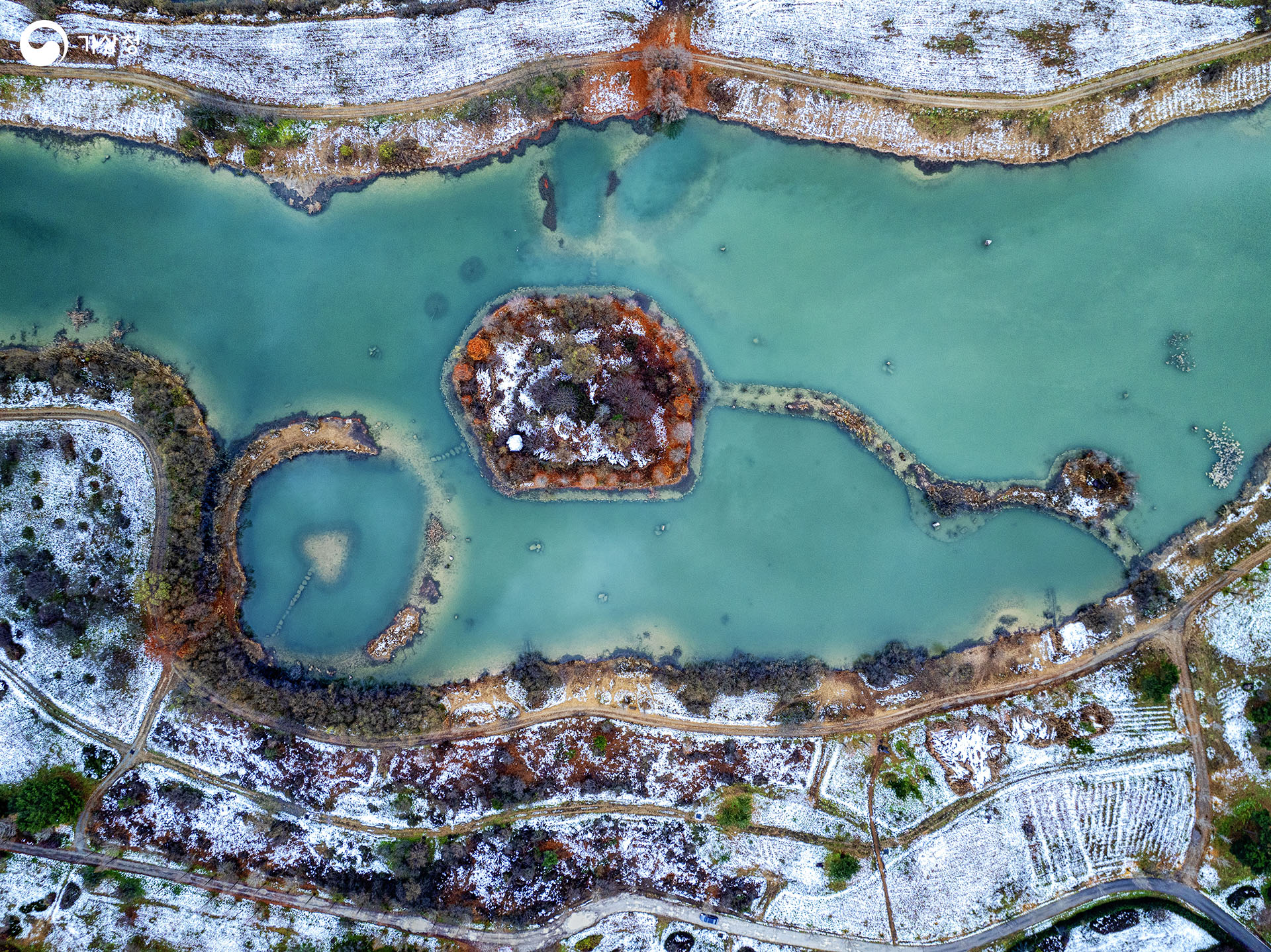 기상청 용담호의 늦은 가을