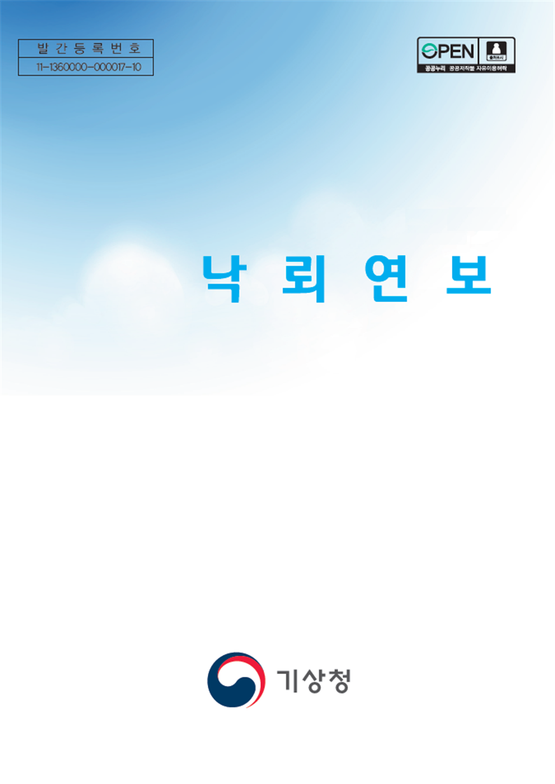 2018 낙뢰연보