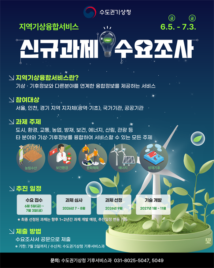 2024기상기후사진전 -open envent- 이벤트기간:7월 26일까지 참여하기 수도권기상청
