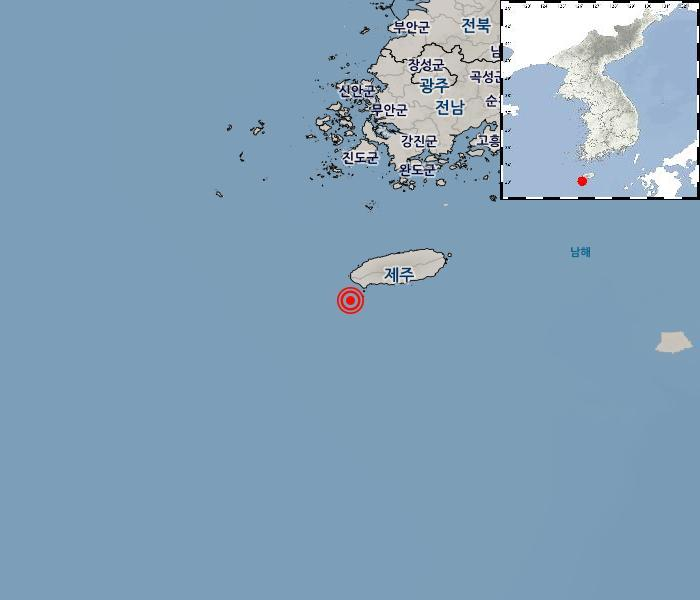 Image of earthquake information
