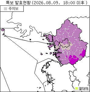 기상특보 현황