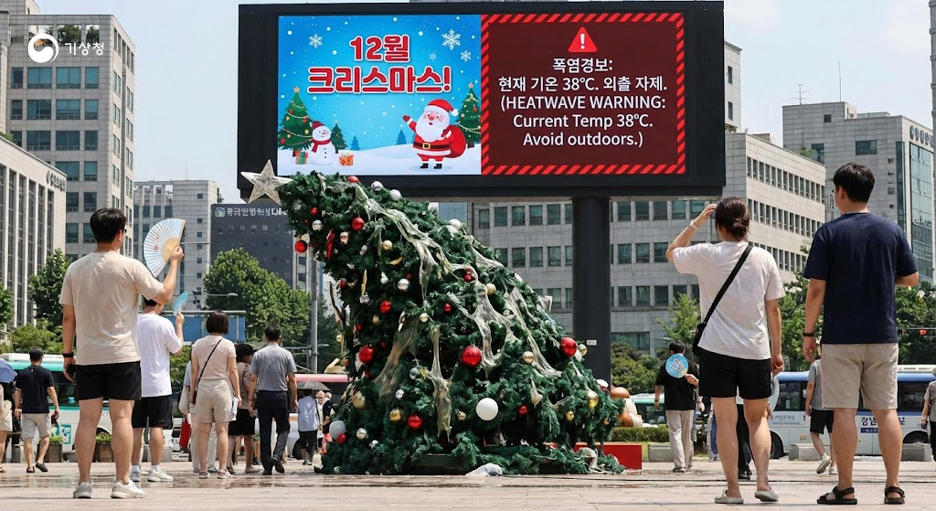 기상청 8월 아닌, 12월의 크리스마스